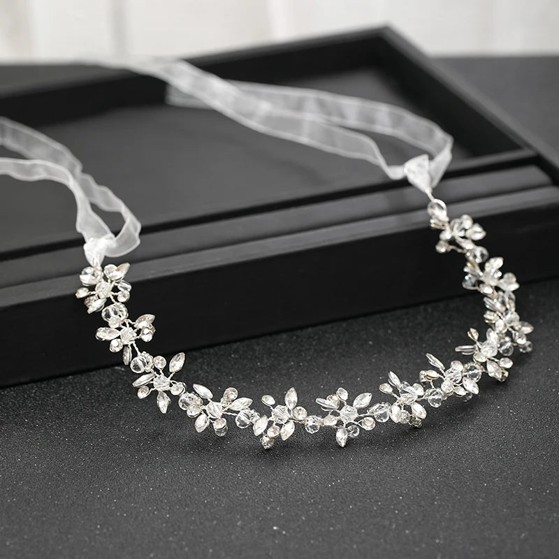Crystal Rhinestone Bridal Tiara Headband