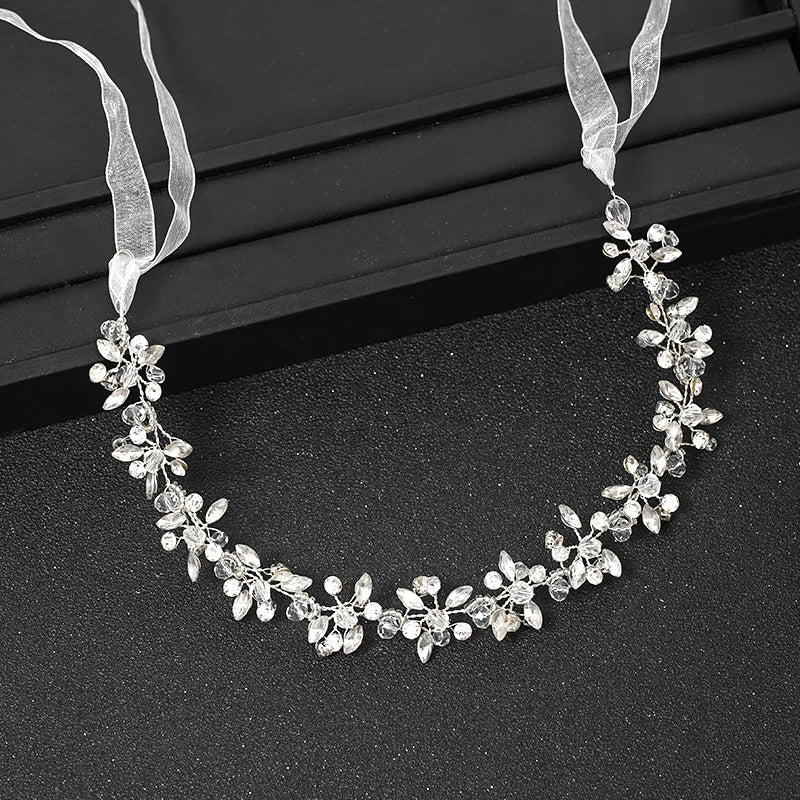 Crystal Rhinestone Bridal Tiara Headband