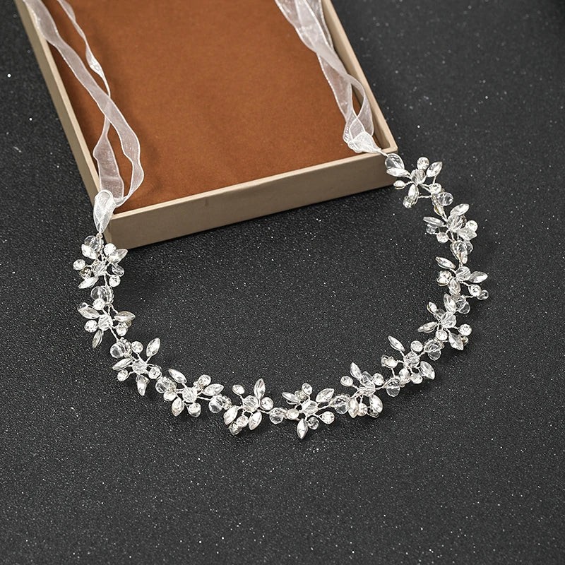 Crystal Rhinestone Bridal Tiara Headband