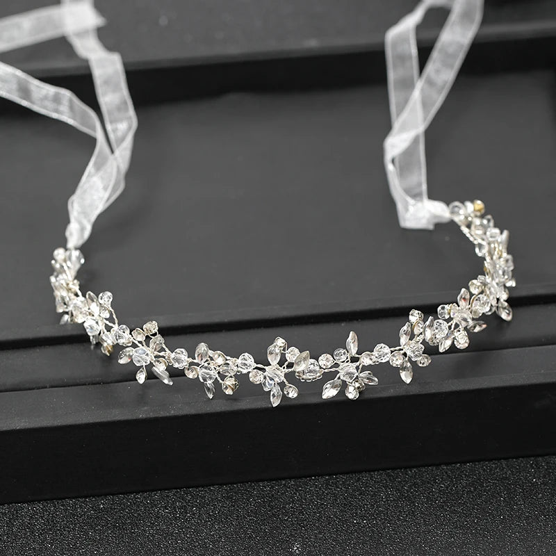 Crystal Rhinestone Bridal Tiara Headband