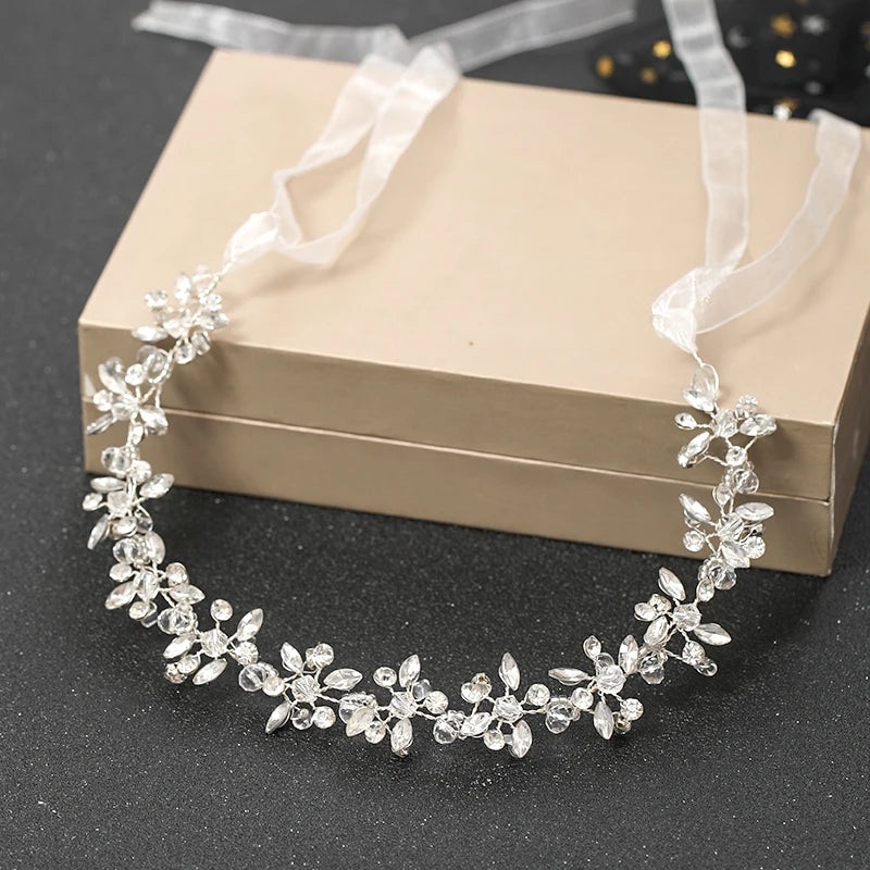 Crystal Rhinestone Bridal Tiara Headband