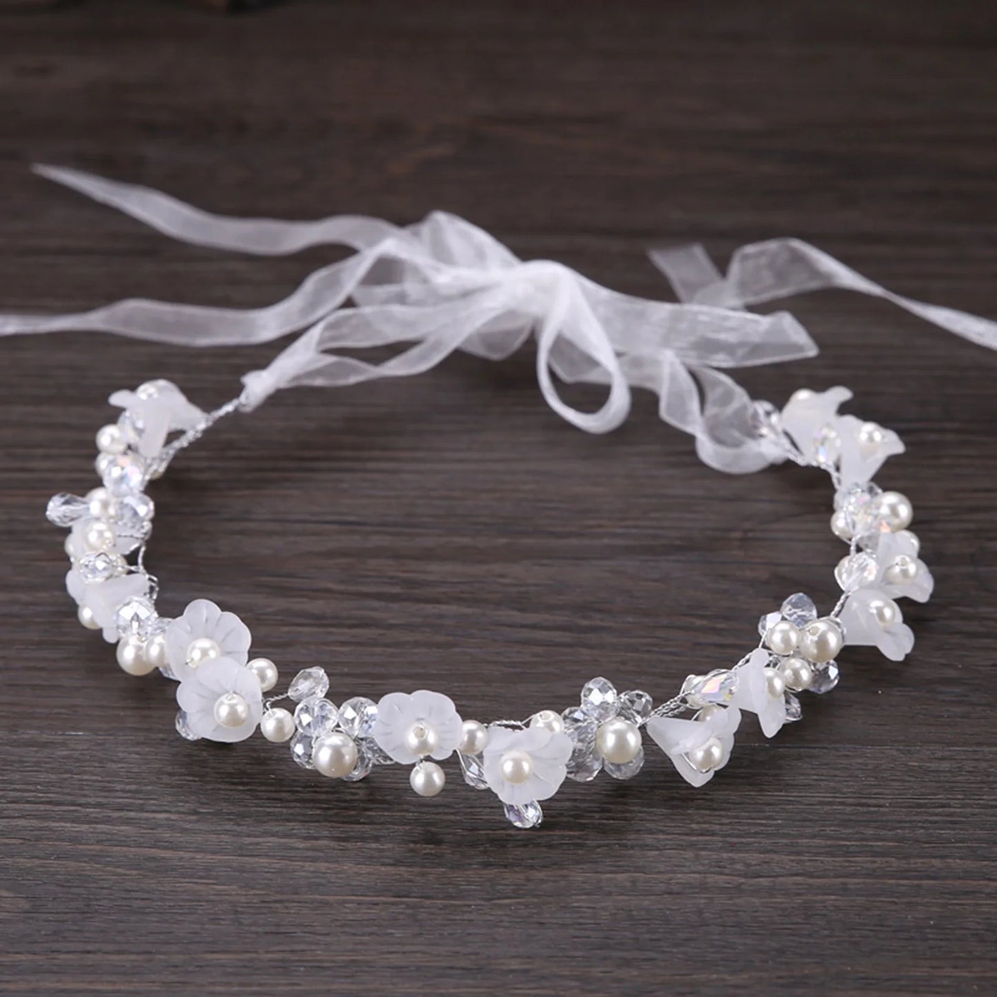Crystal Rhinestone Bridal Tiara Headband
