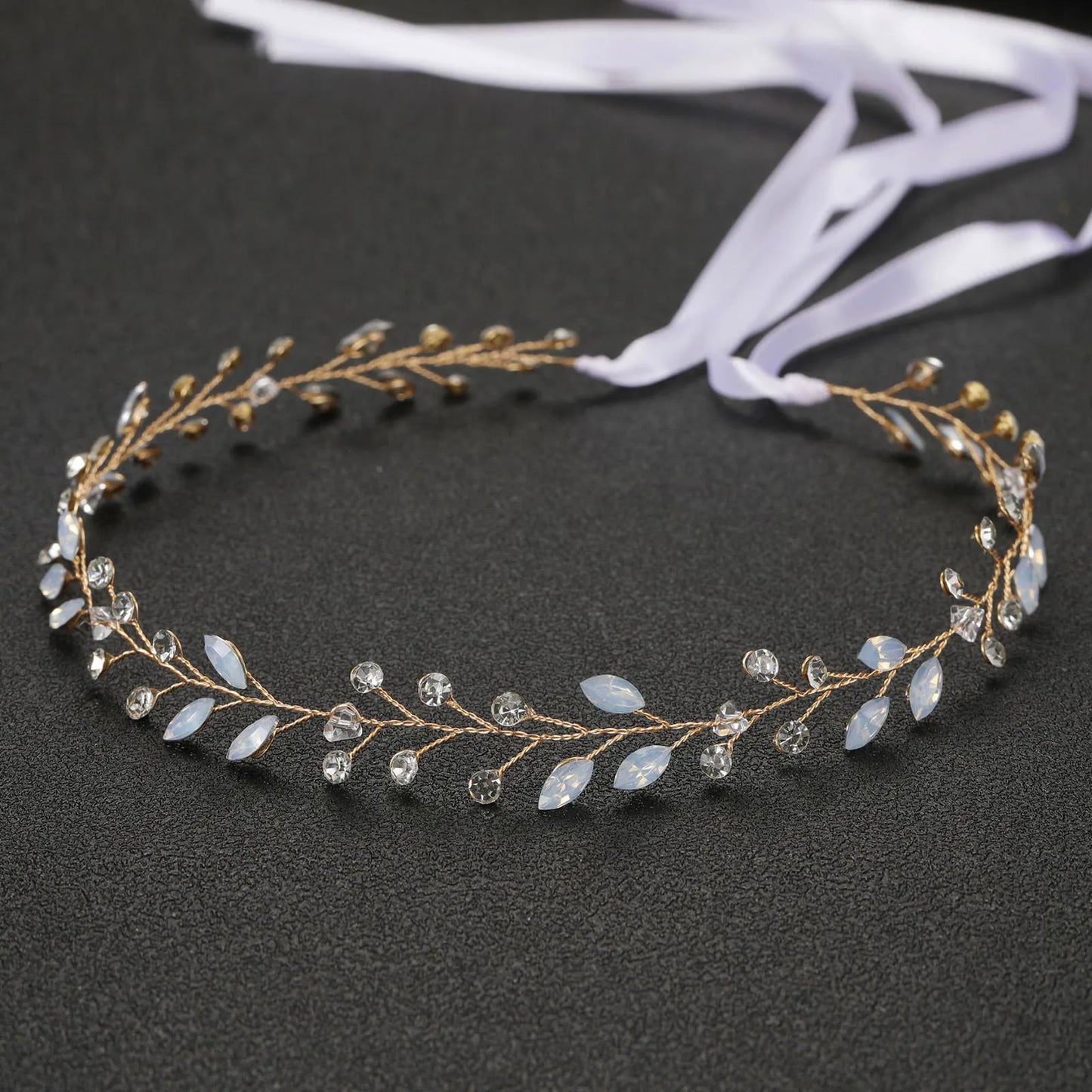Crystal Rhinestone Bridal Tiara Headband
