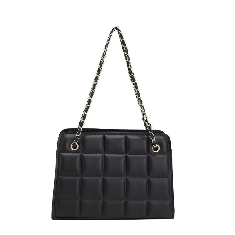 2025 Lychee Pattern Large Shoulder Handbag