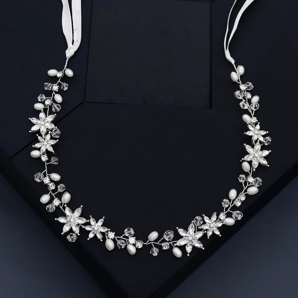 Crystal Rhinestone Bridal Tiara Headband