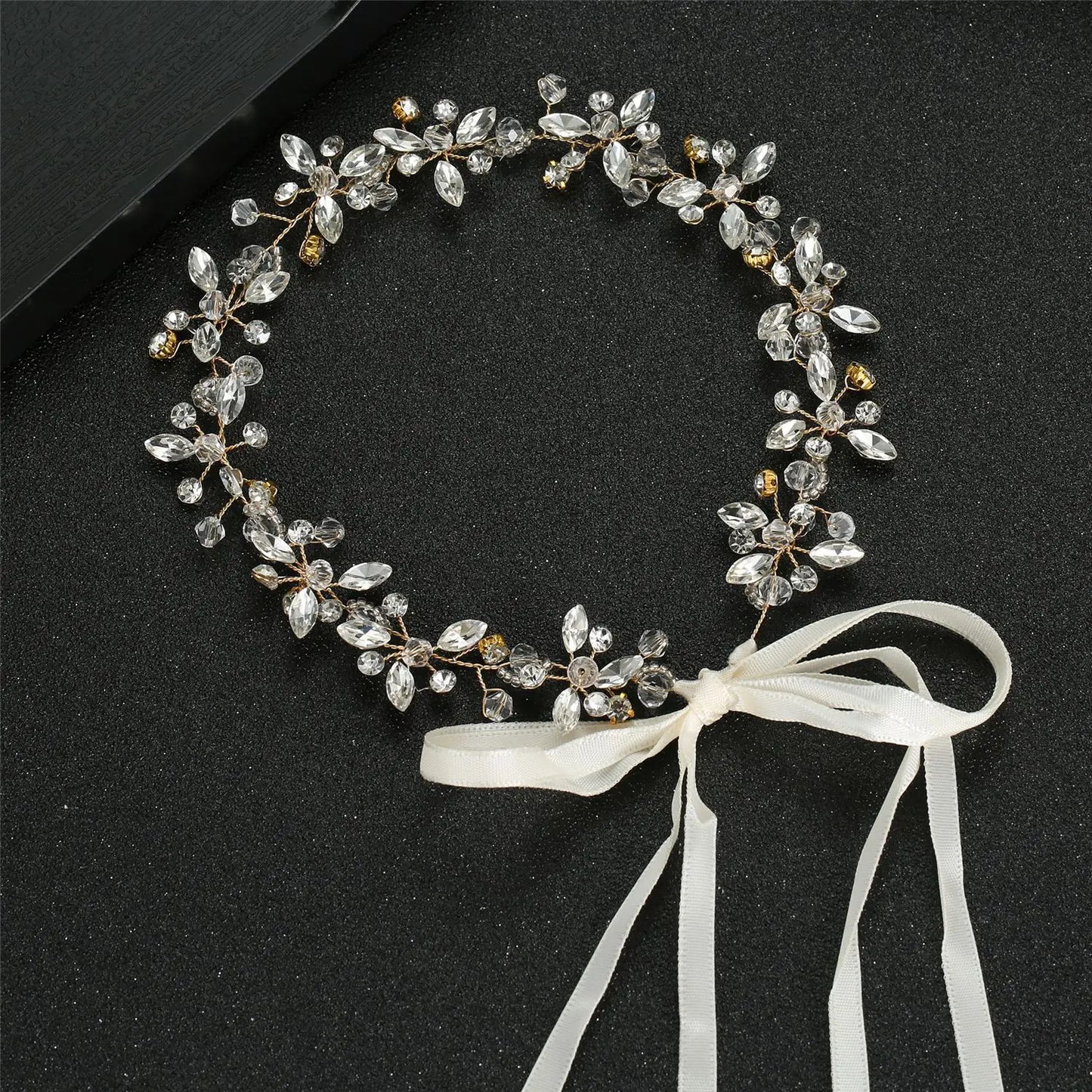 Crystal Rhinestone Bridal Tiara Headband
