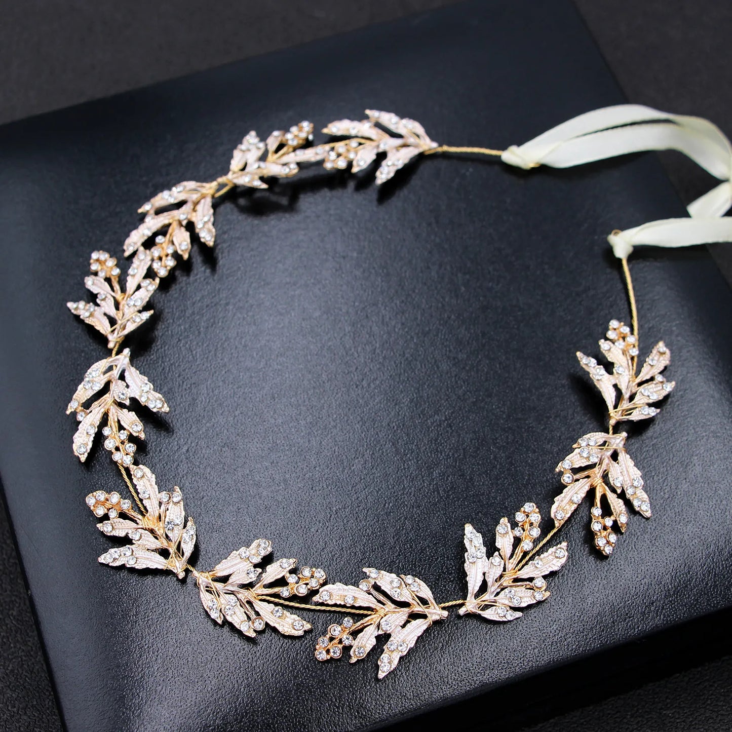 Crystal Rhinestone Bridal Tiara Headband