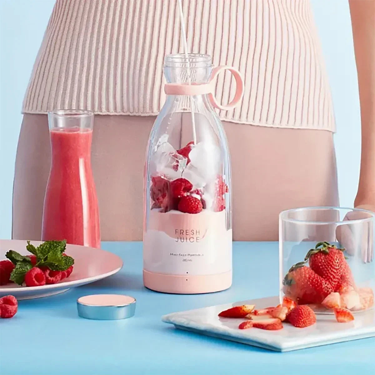 Rechargeable Mini Juicer  Blender