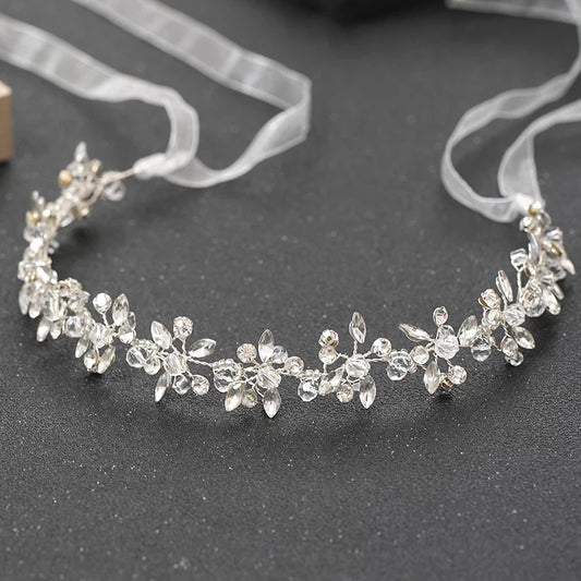 Crystal Rhinestone Bridal Tiara Headband